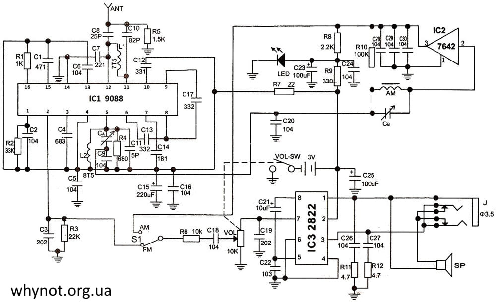 AM_FM_radio_CF210SP_circuit